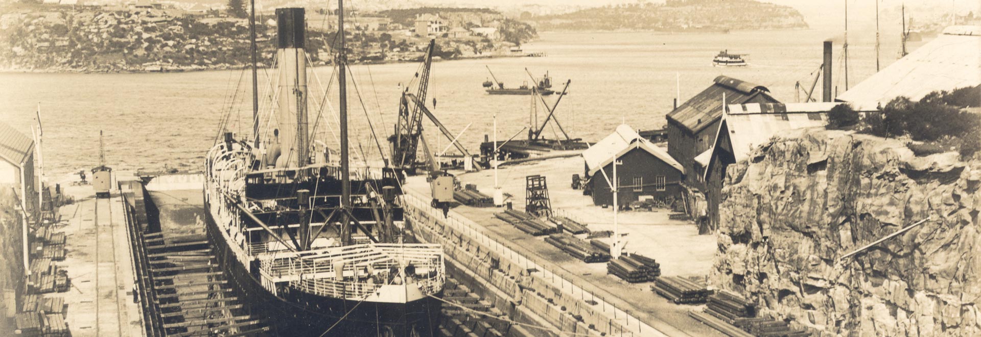 Historic image of Sonoma from 1901 to 1934 at Woolwich Dock and Parklands.